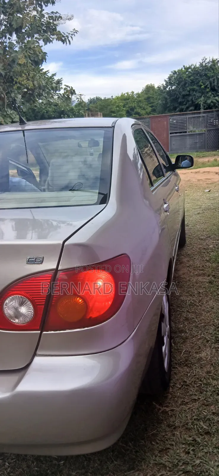 Toyota Corolla 2002 Silver