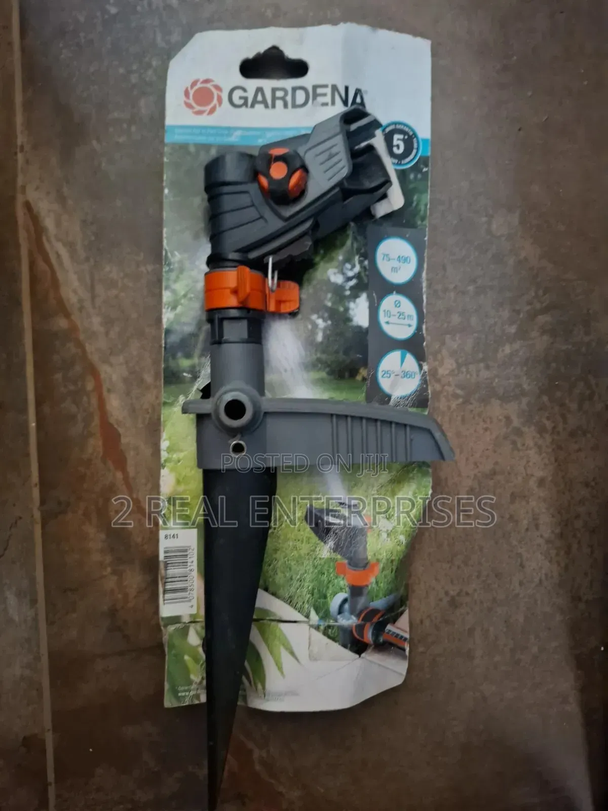 Gardena 8141 Premium Impuls/Pulsating Garden Sprinkler on Spike