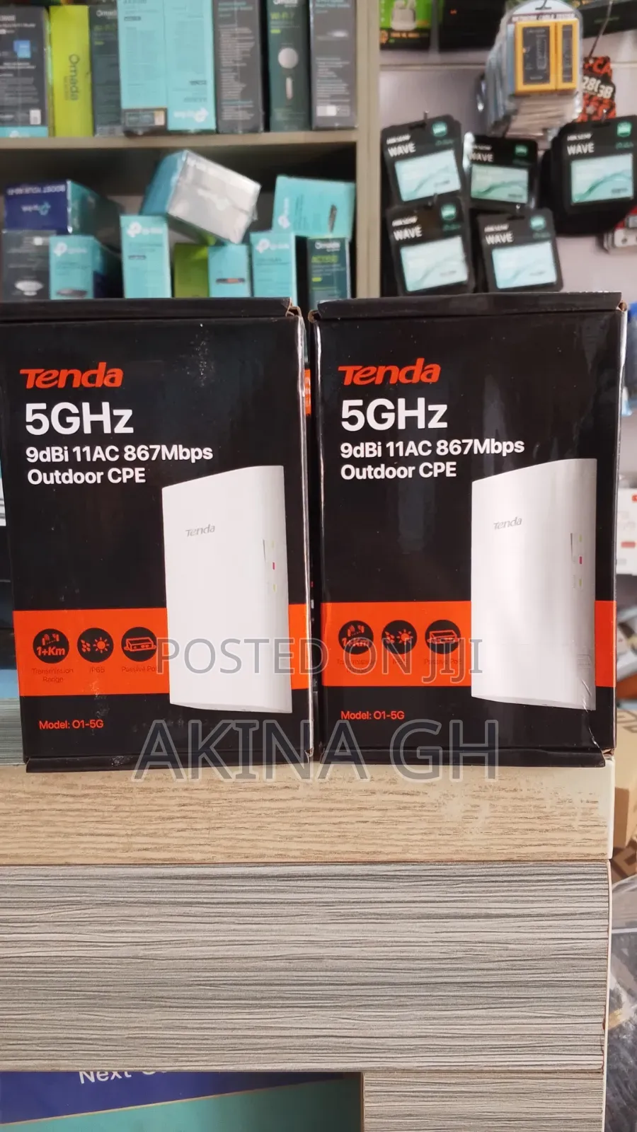 Tenda 5ghz 9dbi 11AC 867mbps Outdoor Cpe/ Tenda O1-5g