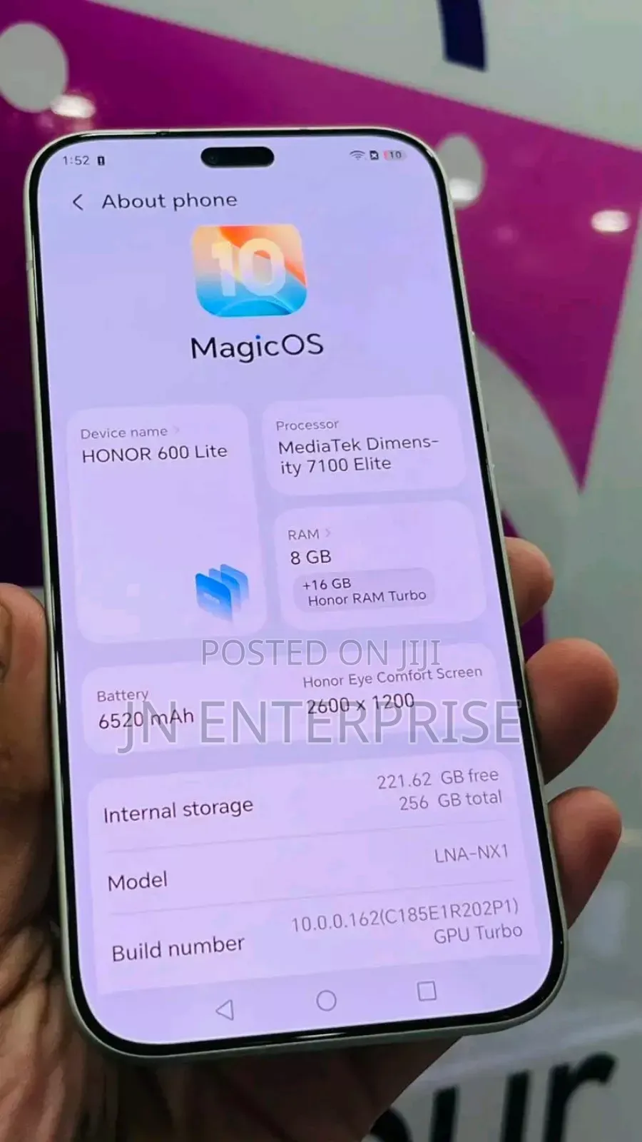 Honor 600 Lite 256 GB White