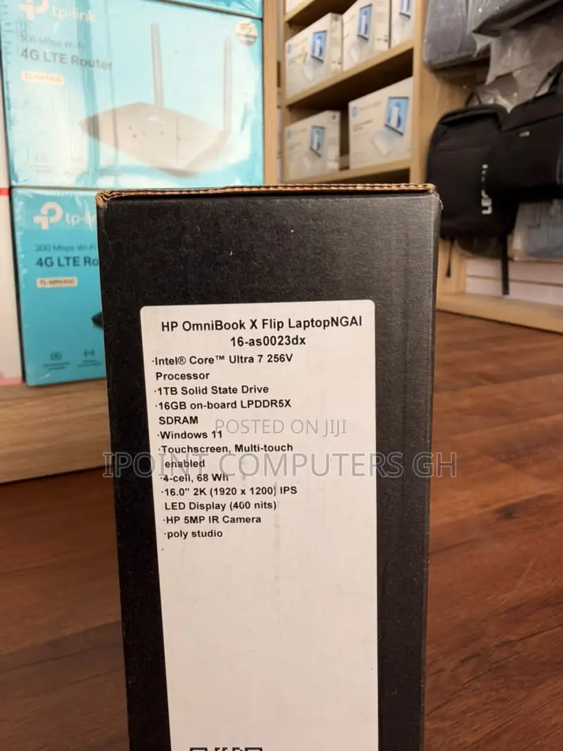 New Laptop HP OmniBook X Flip 16" 16GB Intel Core Ultra 7 SSD 1T