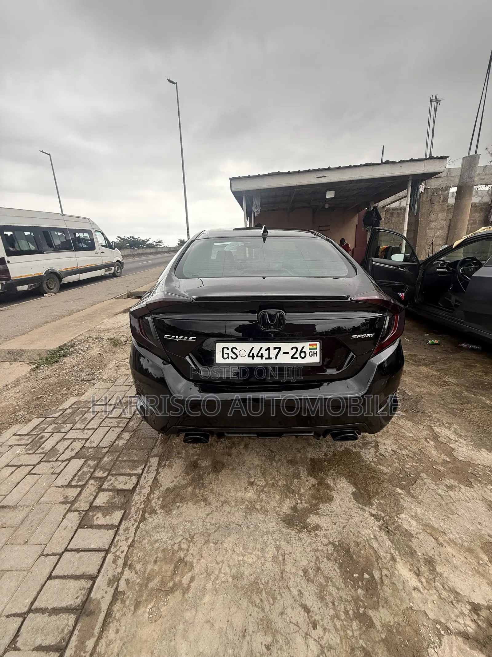 Honda Civic Sport Sedan 2020 Black