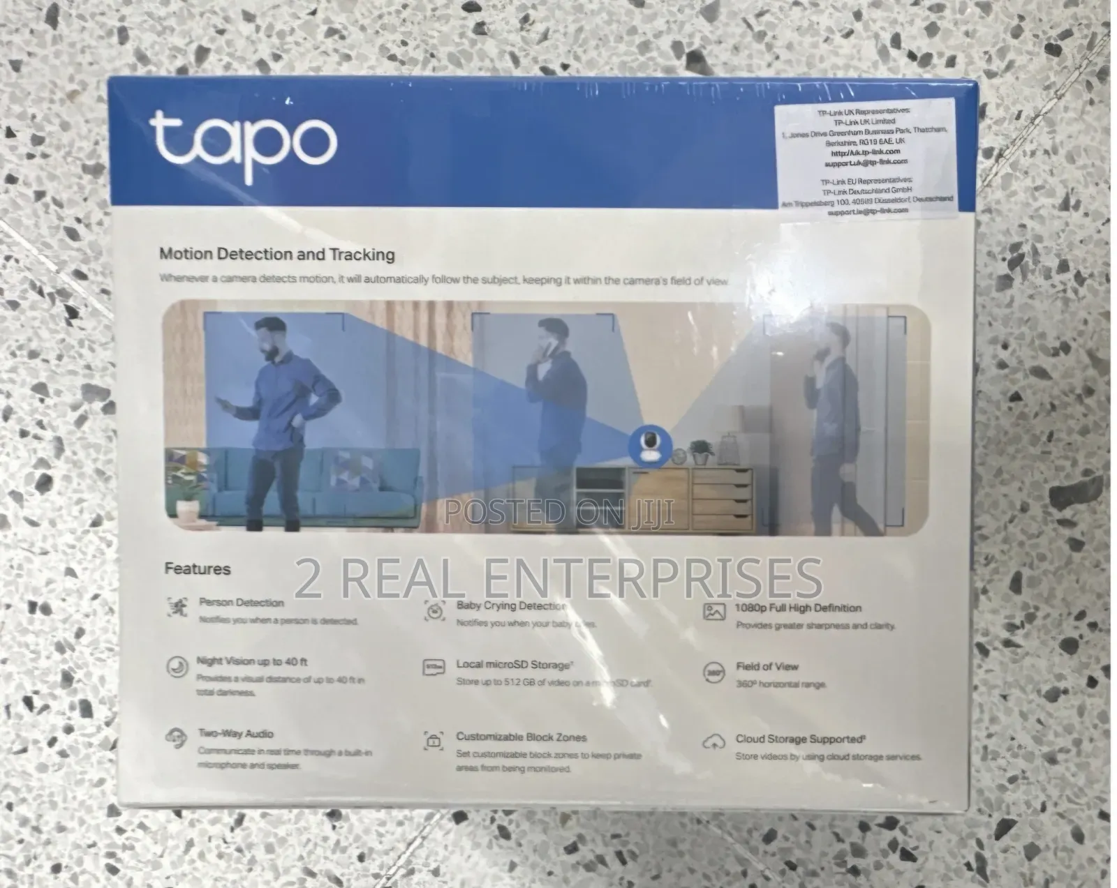TP-Link Tapo C200 Pan/Tilt Home Security Wi-Fi Camera (1080p Full HD)