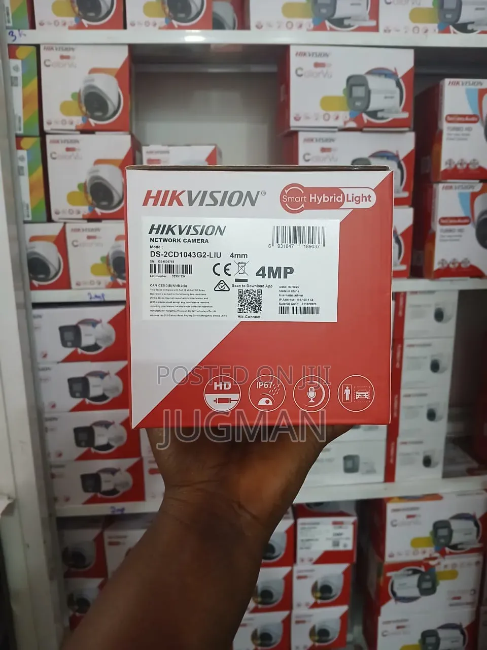 Hikvision Smart Hybrid,bullet 4MP