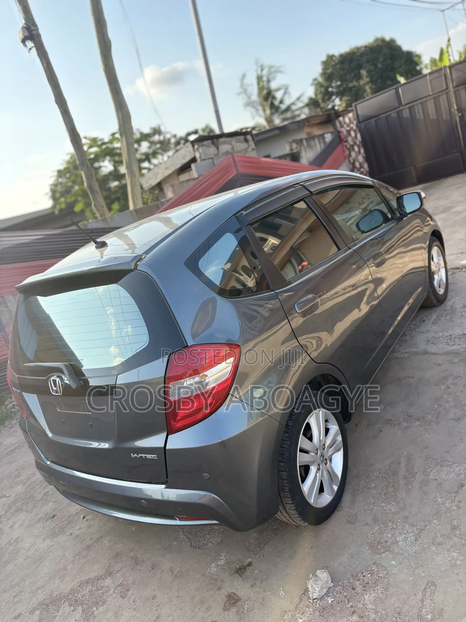 Honda Fit 2013 Gray