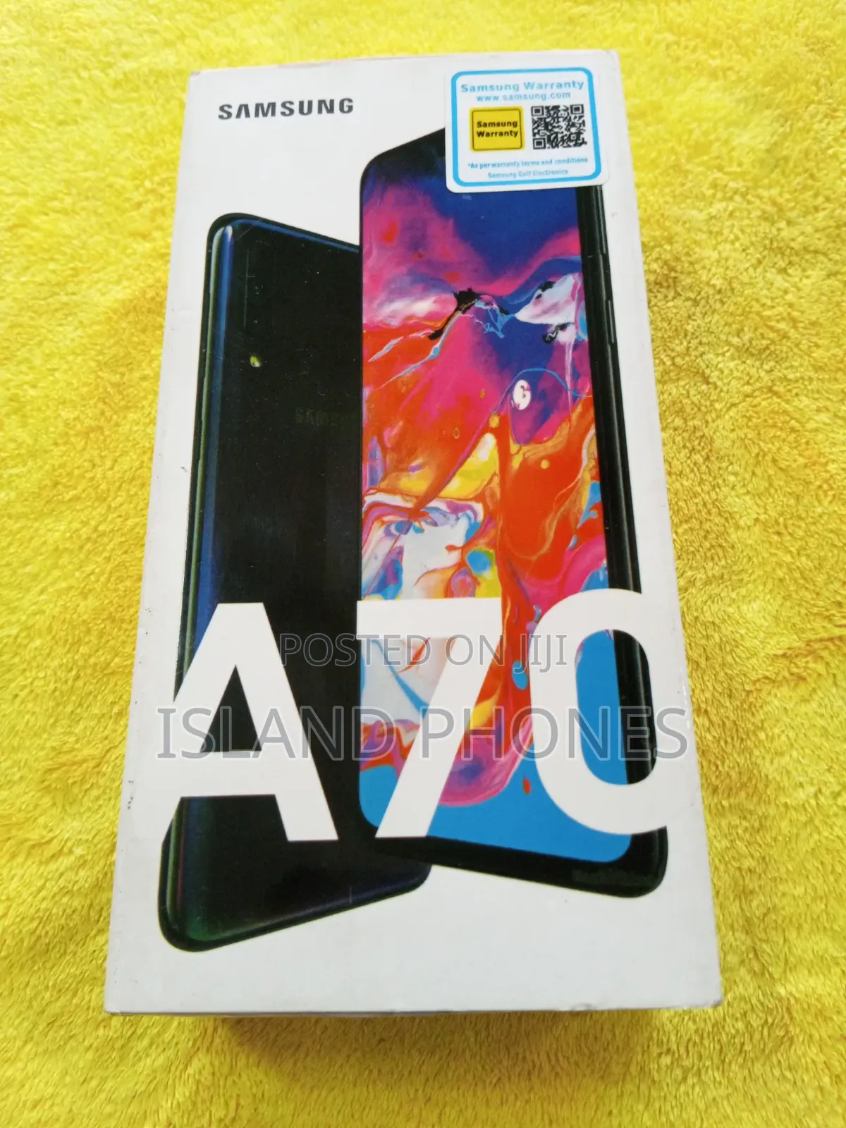 New Samsung Galaxy A70 128 GB Black