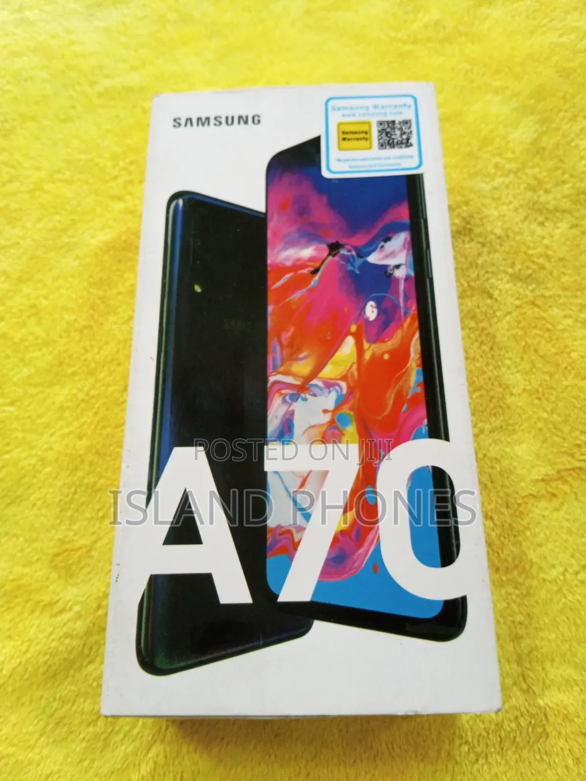 New Samsung Galaxy A70 128 GB Black