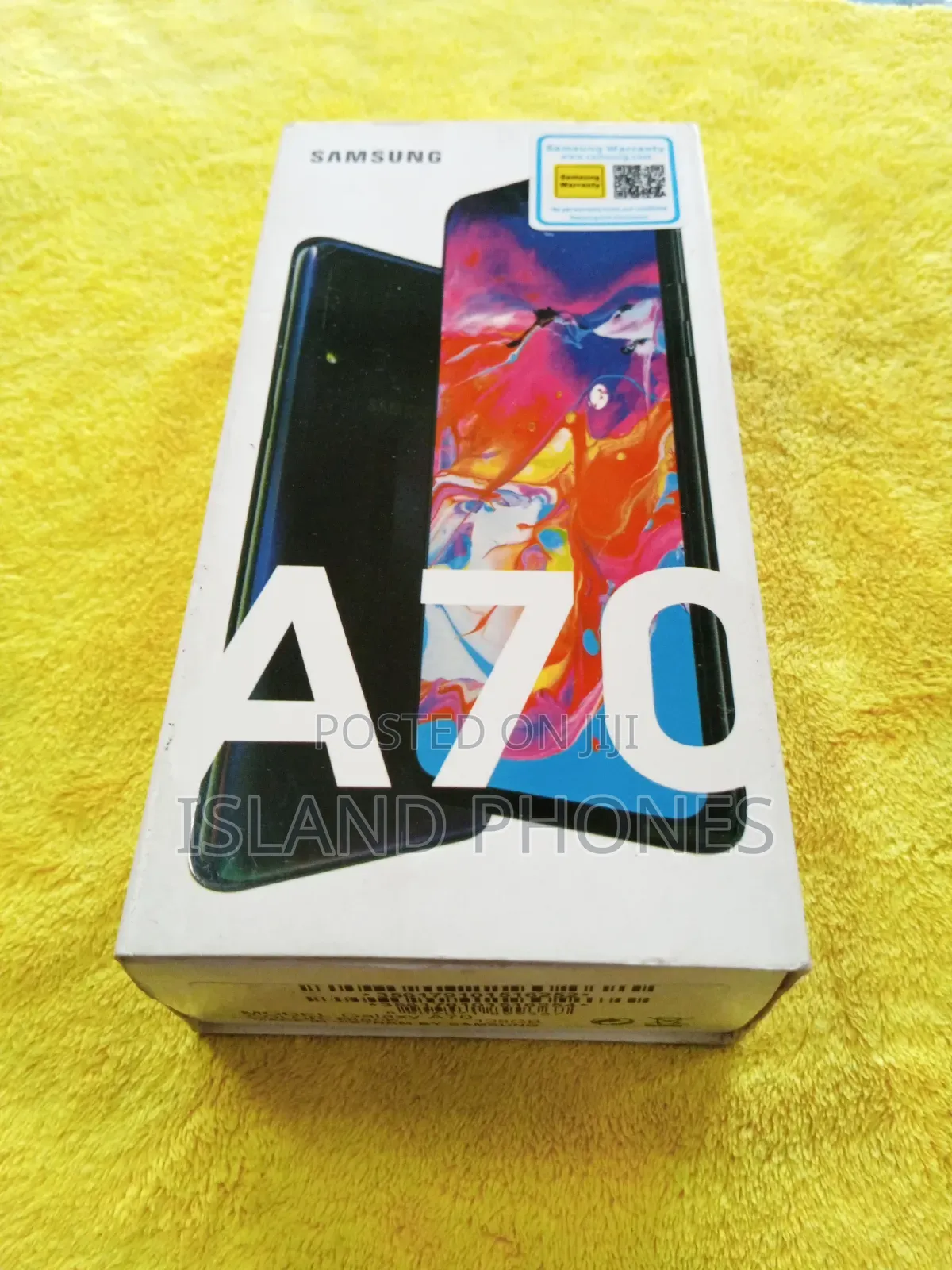 New Samsung Galaxy A70 128 GB Black