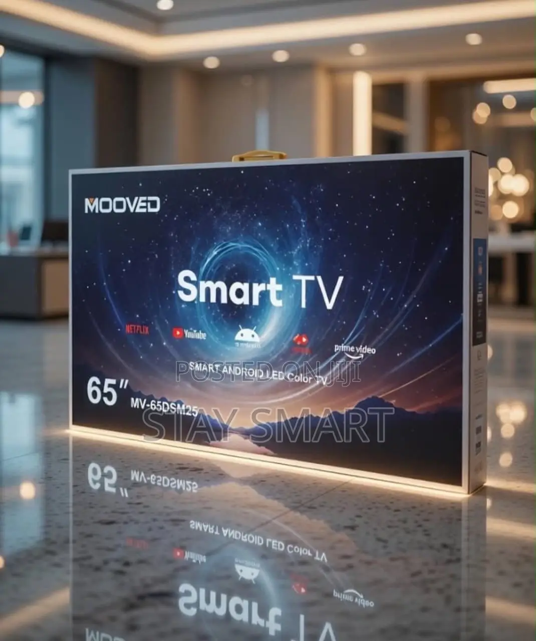 Mooved 65 Inch LED Smart TV