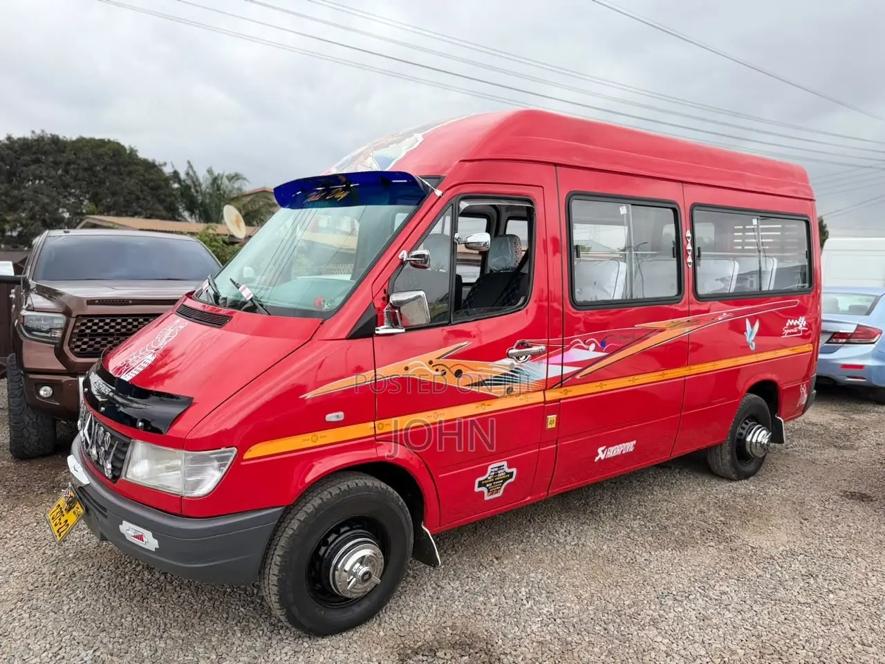 Mercedes-Benz Sprinter 2002 Red