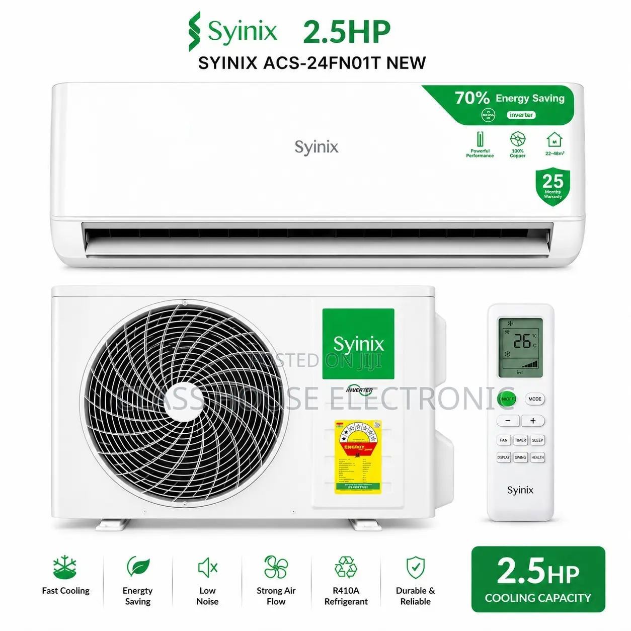 Syinix Air Conditioners ( Normal Inverter)