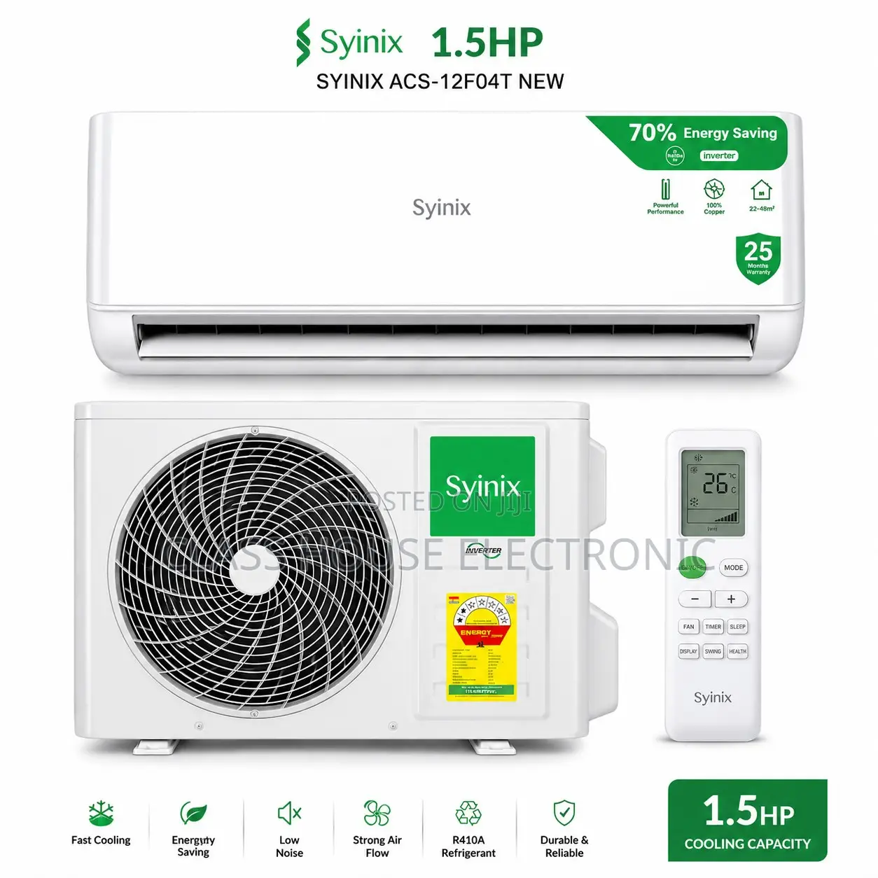 Syinix Air Conditioners ( Normal Inverter)