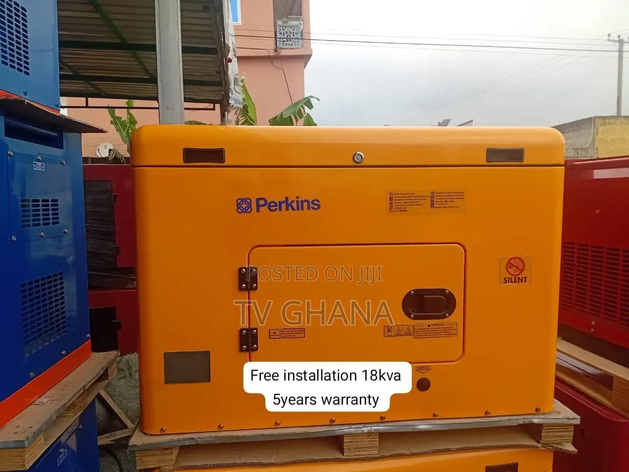 High Performance Perkins 18kVA Single Phase Diesel Genset18kva