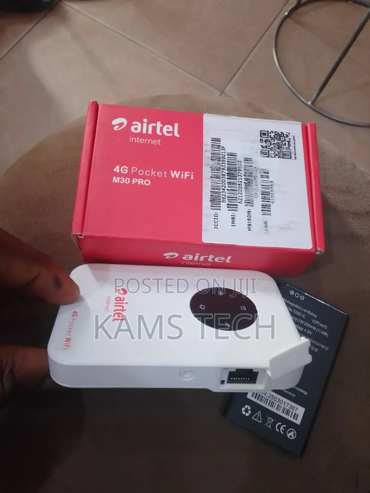 Universal Airtel Mifi+ LAN Port ( Support All SIM)