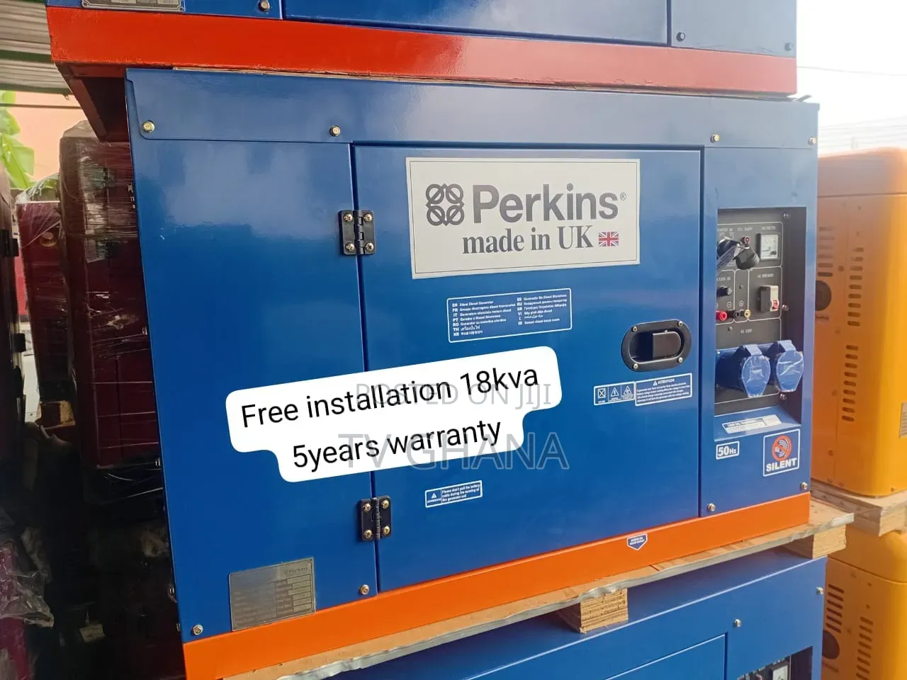 18kVA Perkins Single Phase Diesel Genset – Serious Power 18kva Genset
