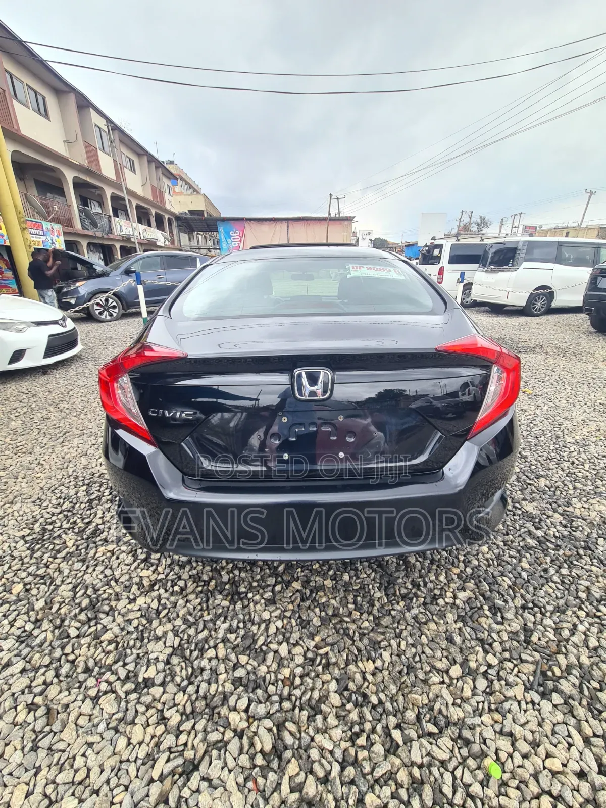 Honda Civic EX Sedan 2018 Black