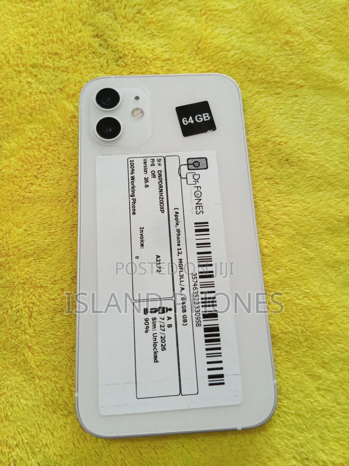 Apple iPhone 12 64 GB White