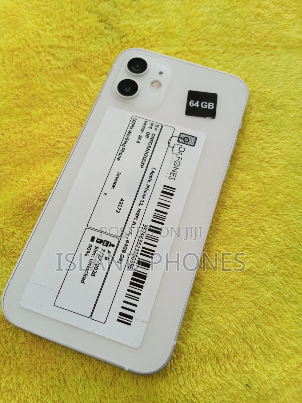 Apple iPhone 12 64 GB White