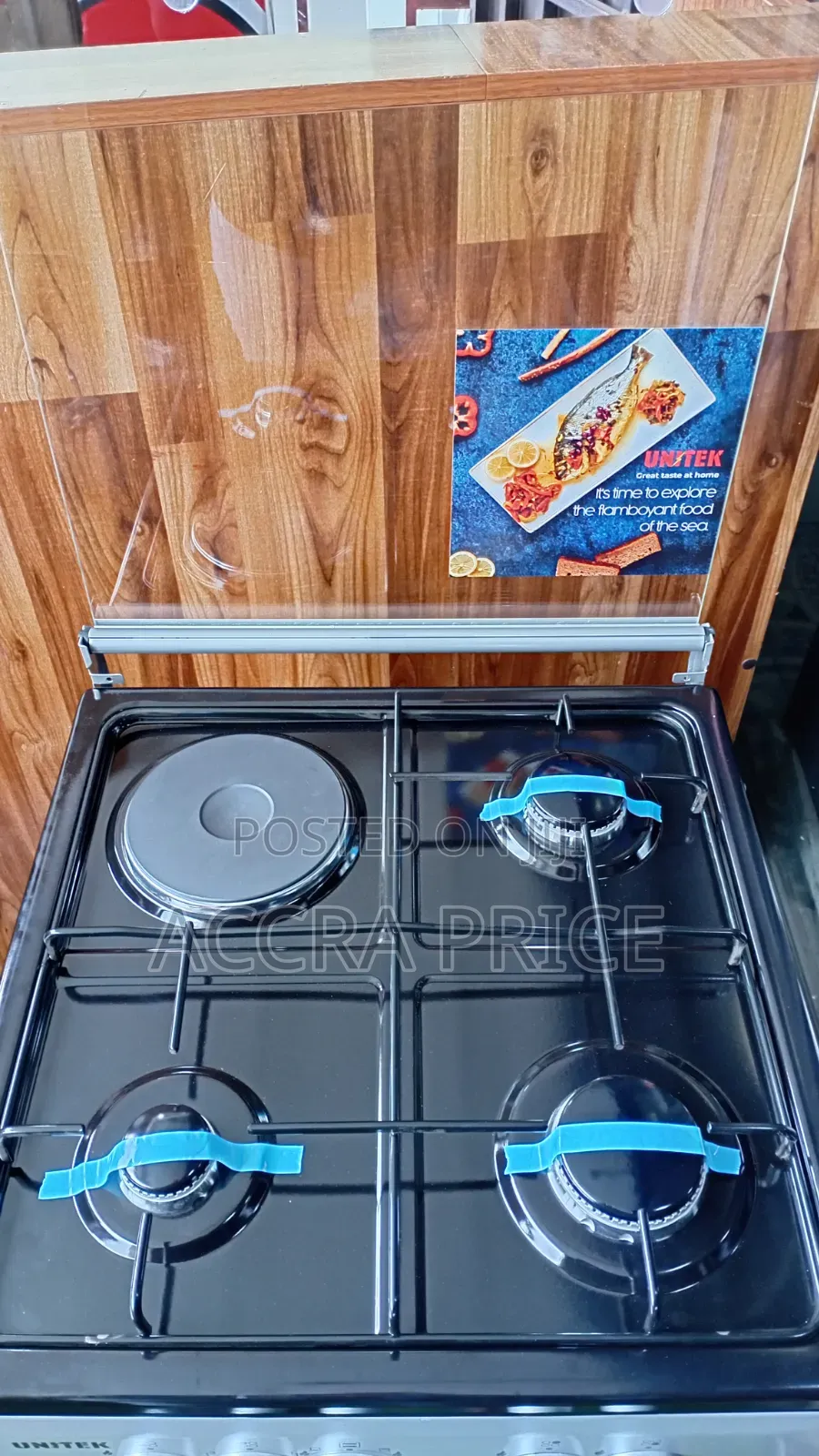 Top Chef 3+1 Gas Burner, Best Choice 3+1 Unitek 50/50 Gas Burner