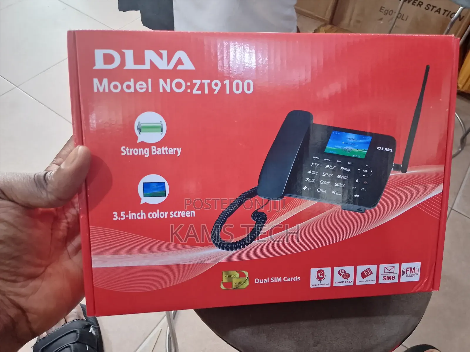 DLNA ZT9100 Wireless Dual Sim Telephone