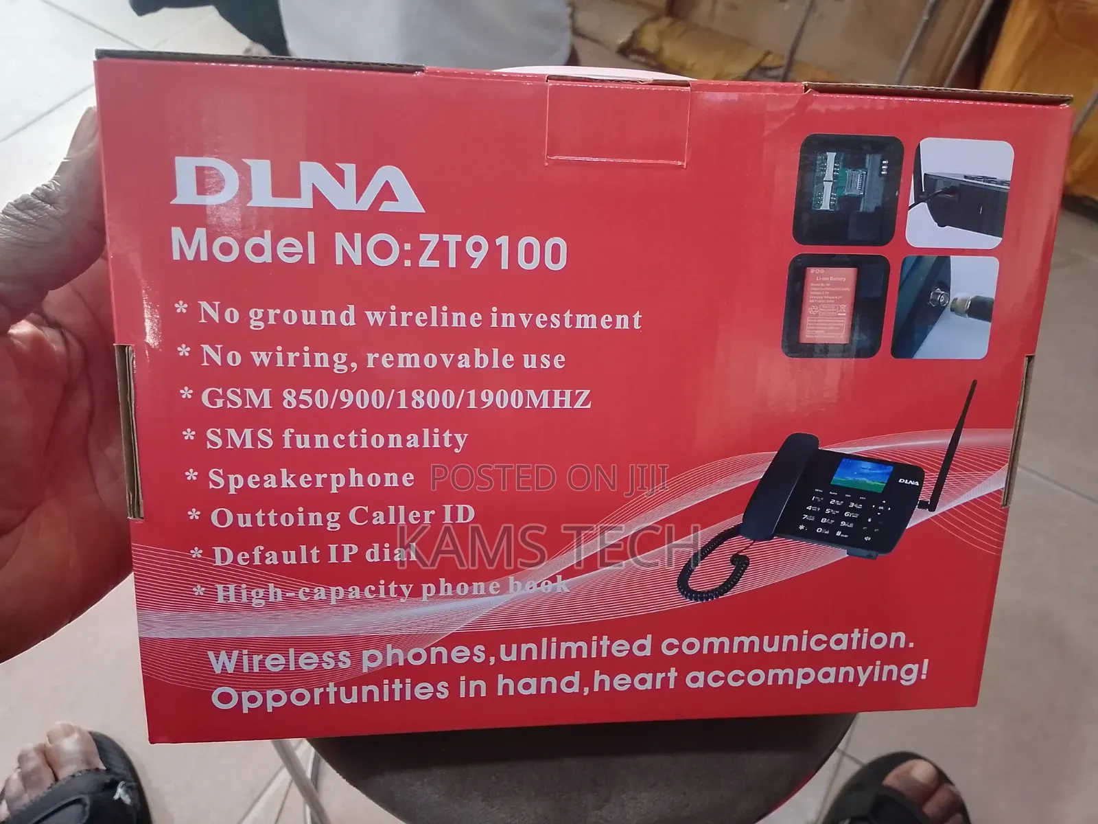DLNA ZT9100 Wireless Dual Sim Telephone