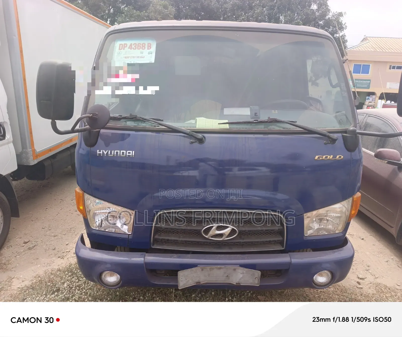 Hyundai Mighty 2012 Blue