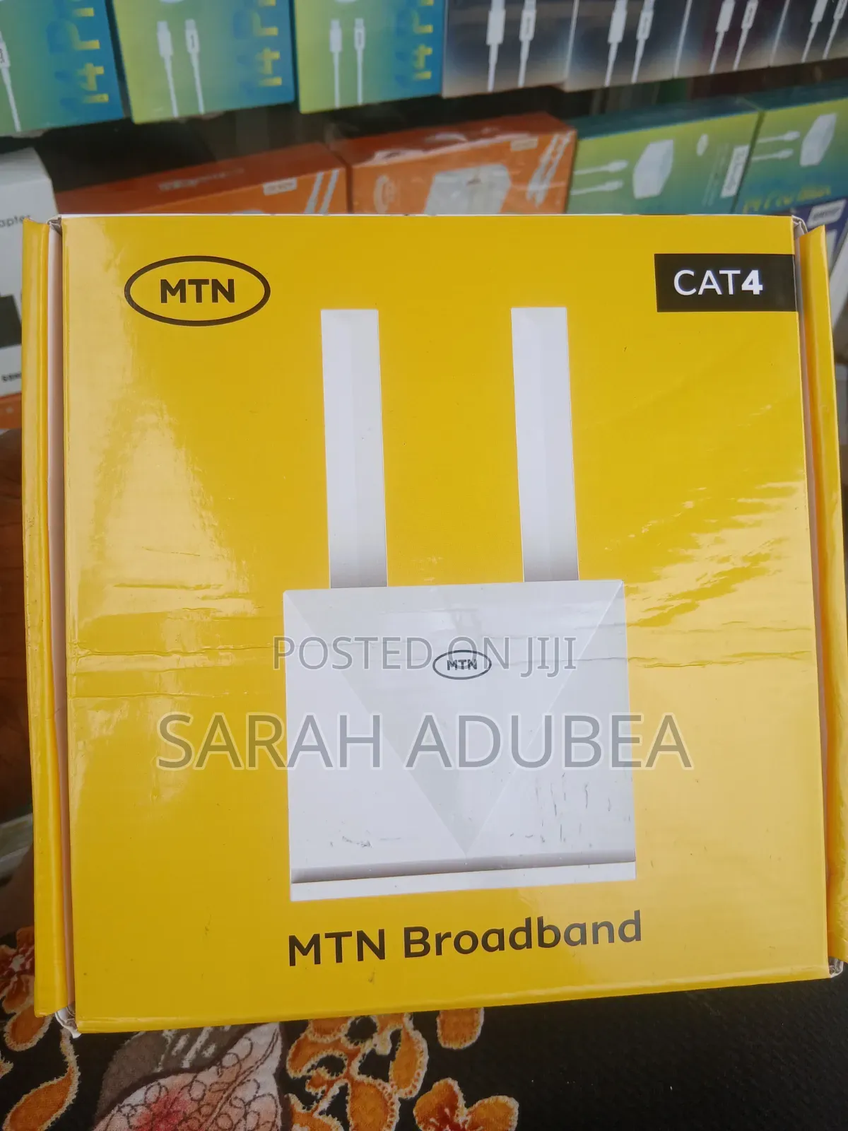 MTN Universal Broadband 4G Router +Backup Battery