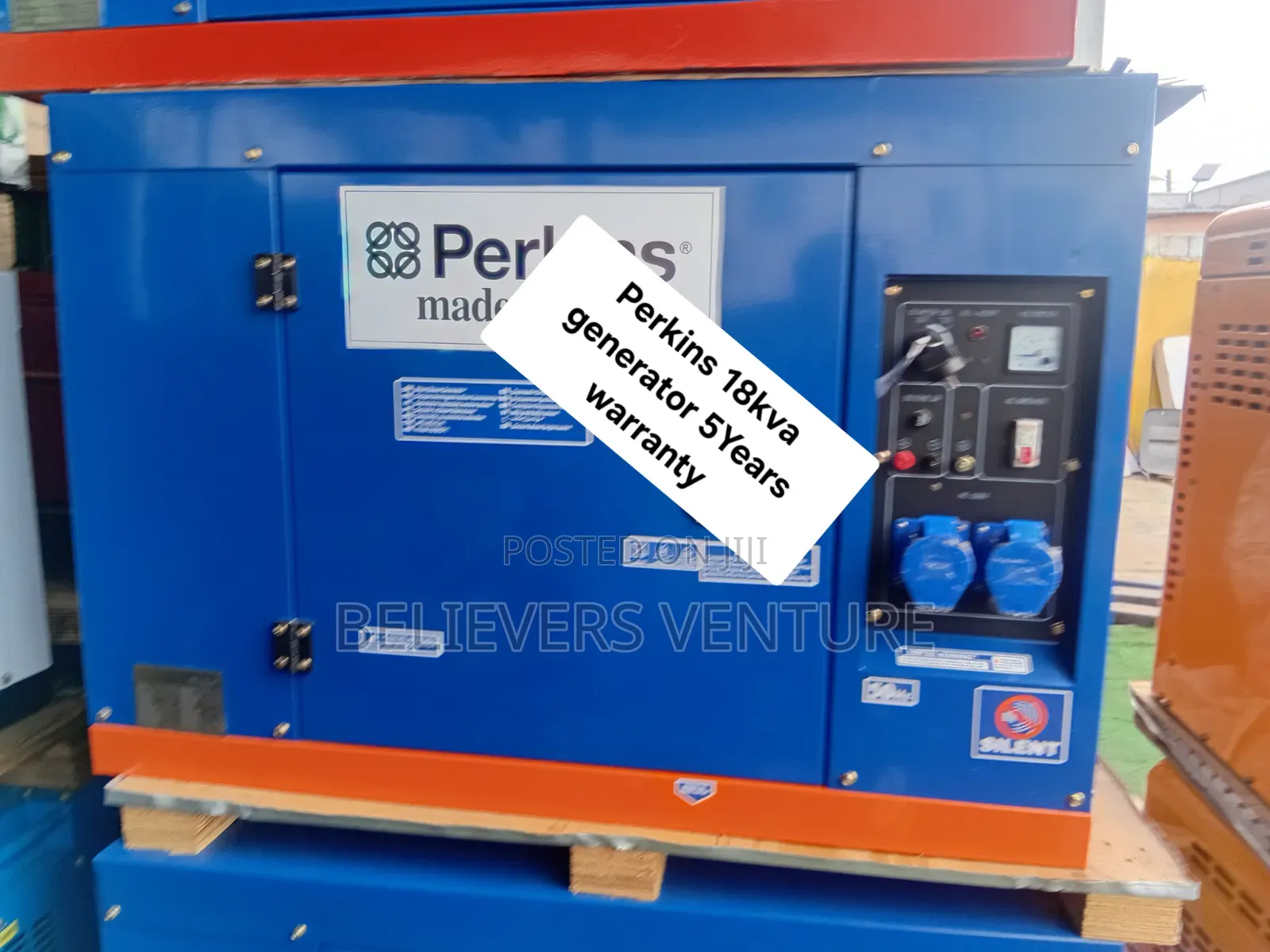 Perkins 18 kVA Diesel Generator – Reliable Power Solution