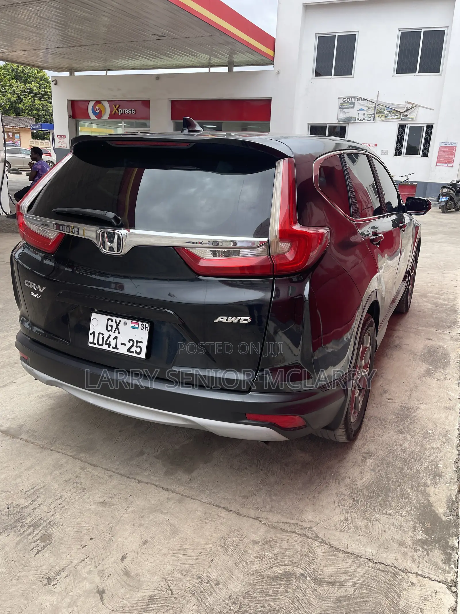 Honda CR-V EX-L 4dr SUV AWD (1.5L 4cyl CVT) 2017 Black