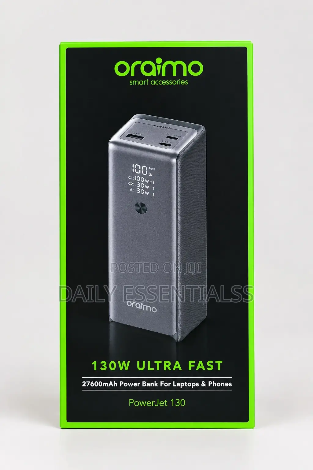 Oraimo PowerJet 130 27600mAh Portable Laptop Charger