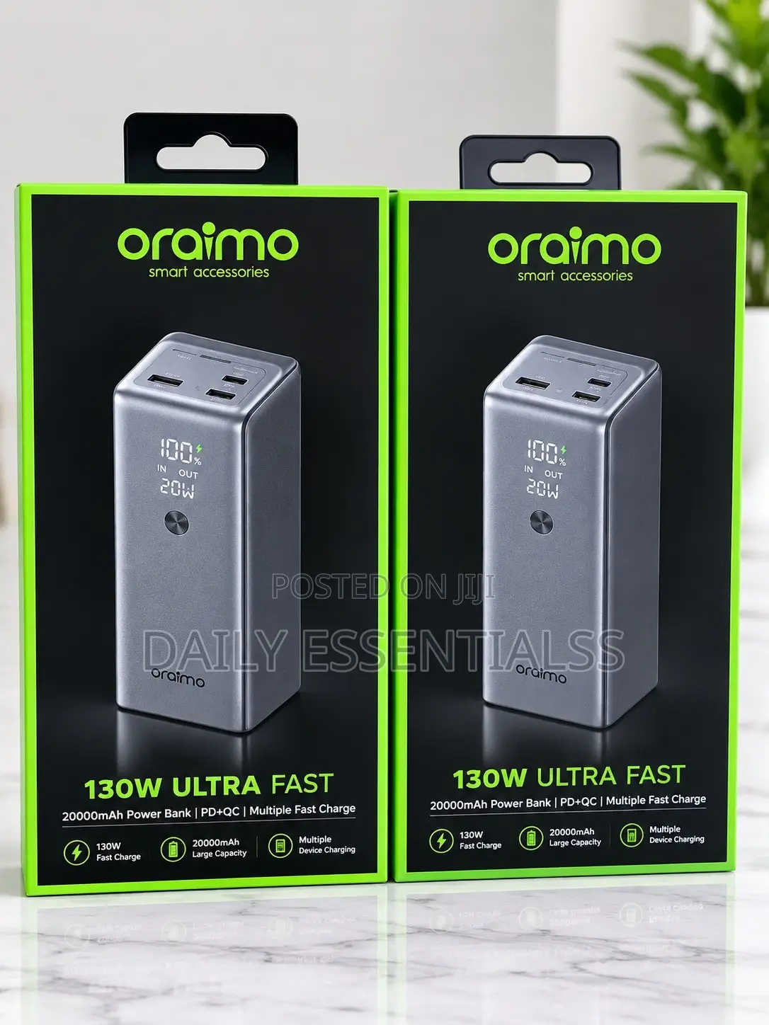Oraimo PowerJet 130 130W 27600mAh Power Bank