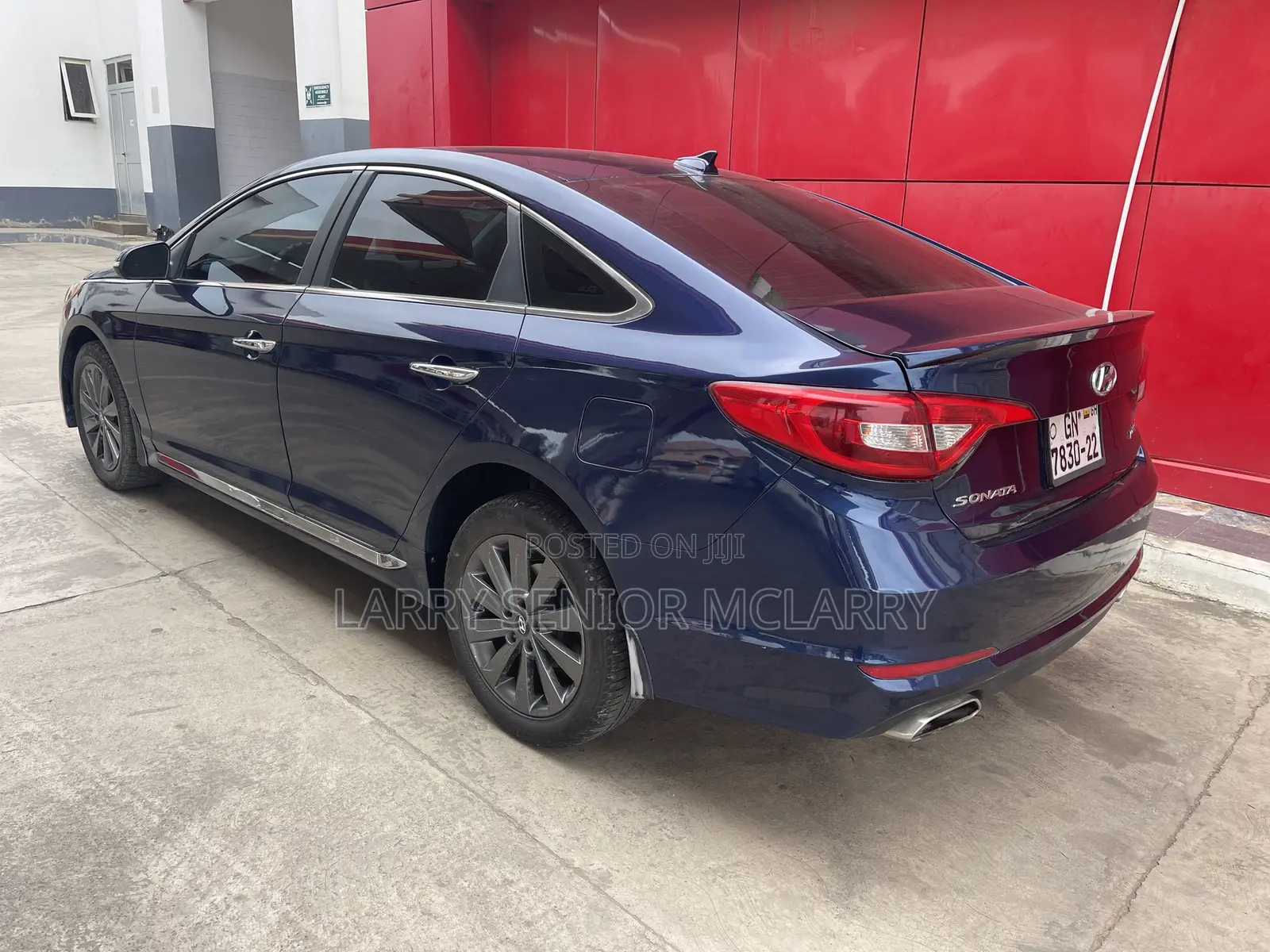 Hyundai Sonata Sport 2.0T Sedan FWD (2.0L 4cyl 6A) 2017 Blue