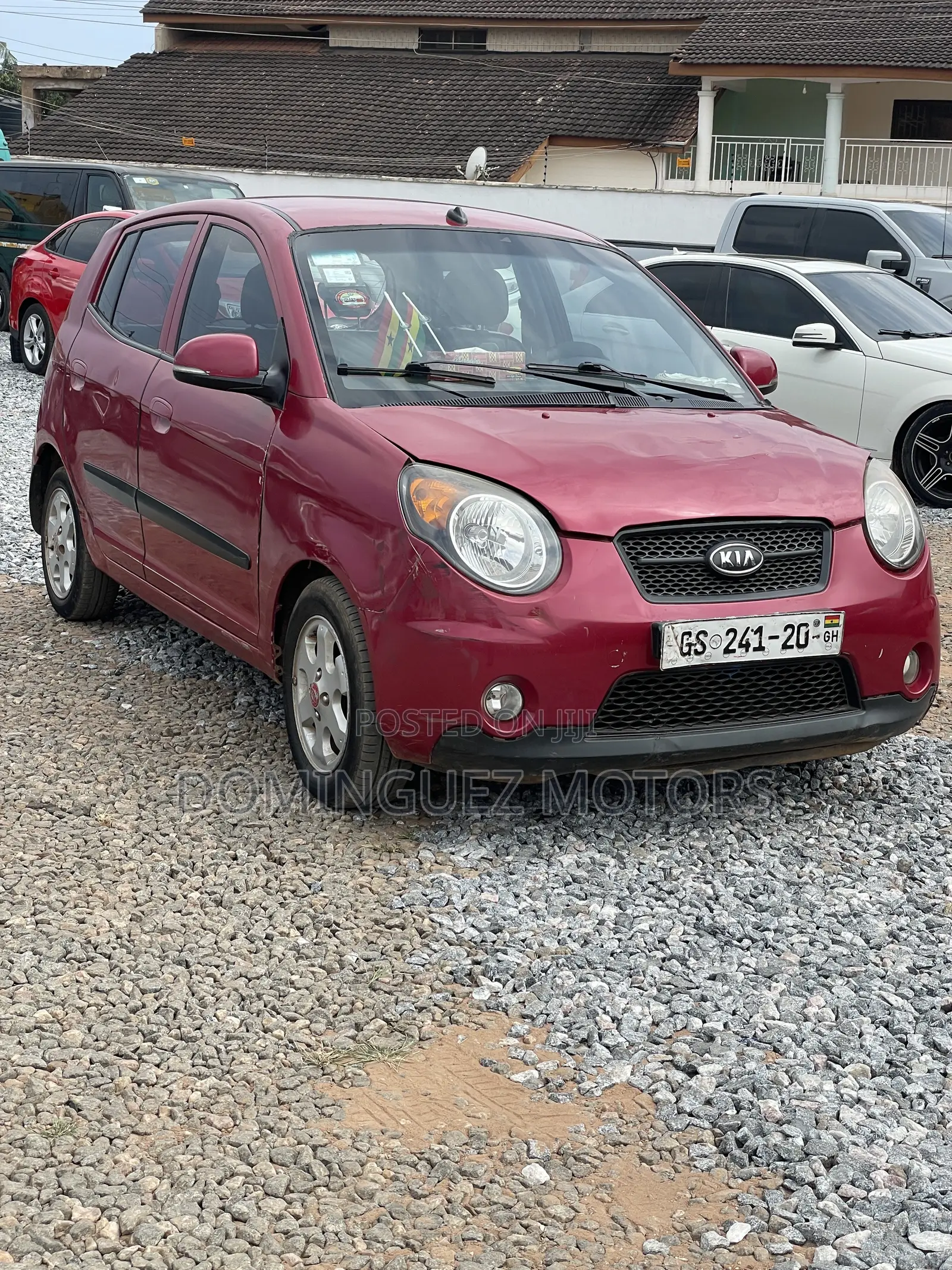 Kia Morning 2010 Red