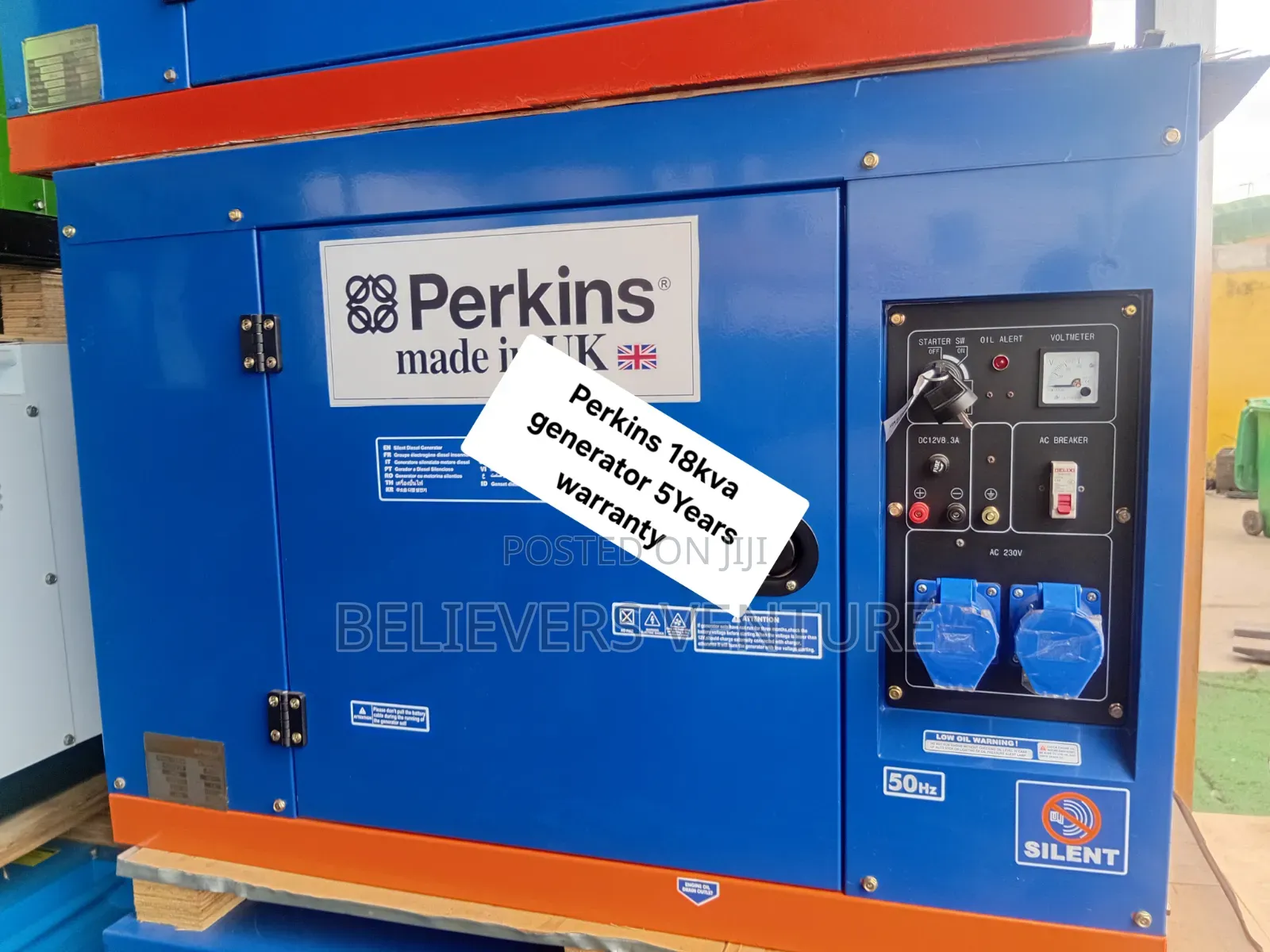 Perkins 18 kVA Diesel Genset – Strong Reliable Power