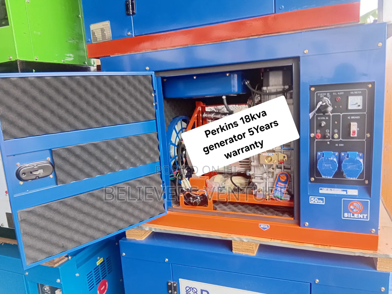 Perkins 18 kVA Generator – Efficient Diesel Power