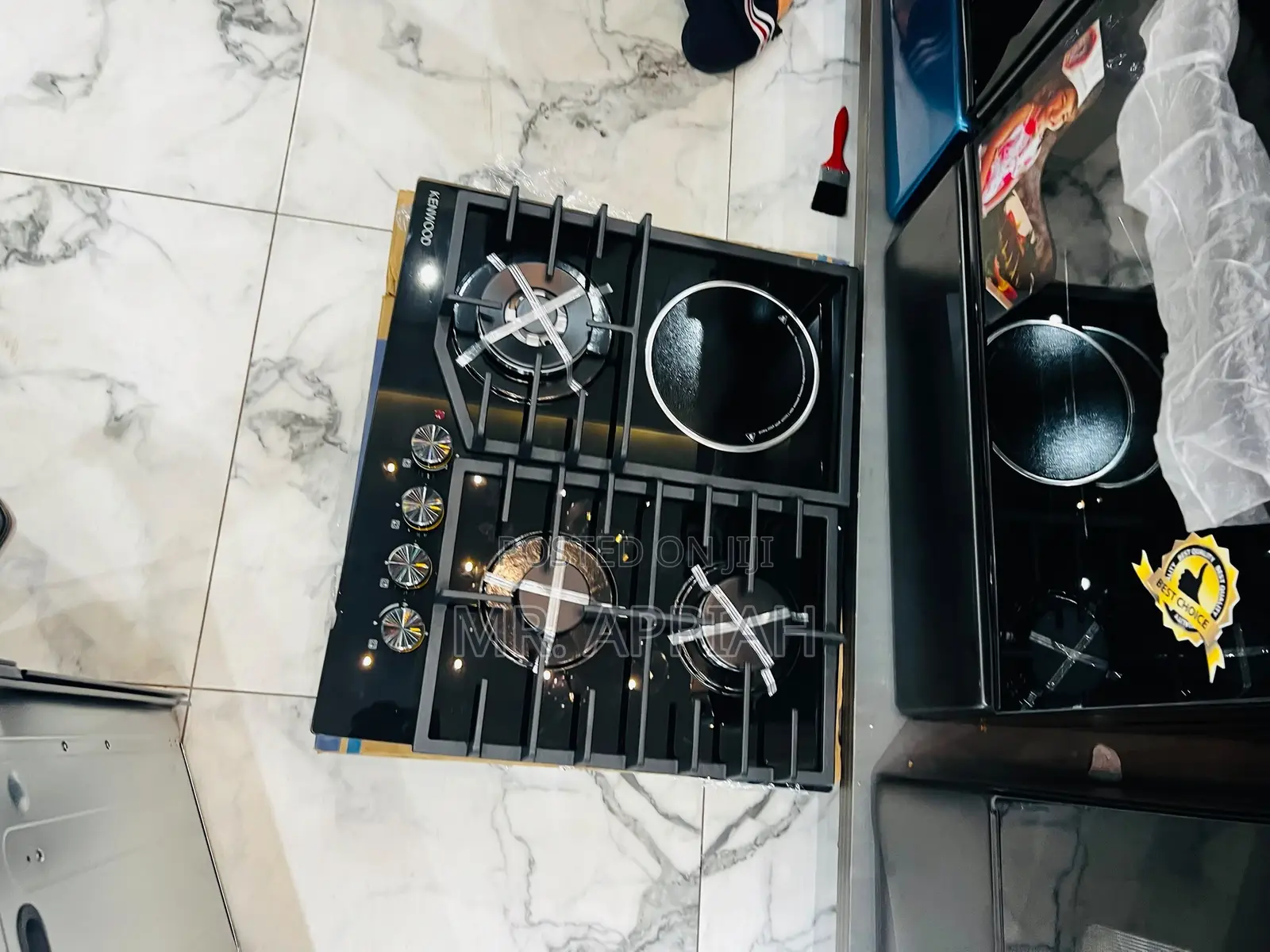 Extremely Classic Kenwood 60cm 3 Gas + 1 Electric Hob(Tempered Glass)