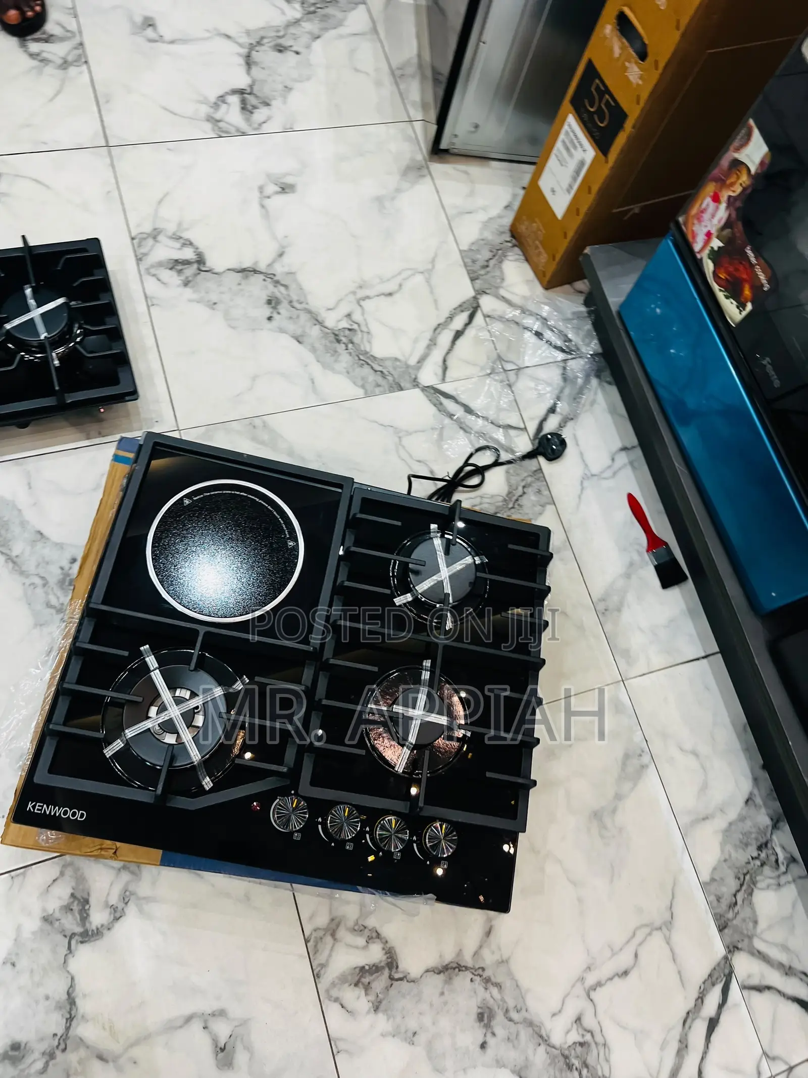 Extremely Classic Kenwood 60cm 3 Gas + 1 Electric Hob(Tempered Glass)