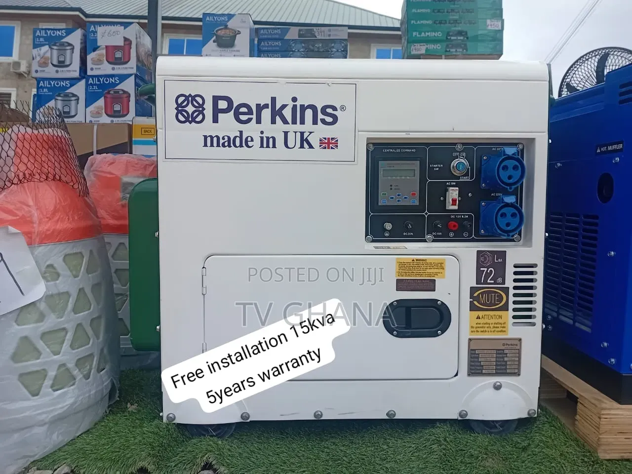 Perkins 15kVA Diesel Genset – Powerful Performance 15kva