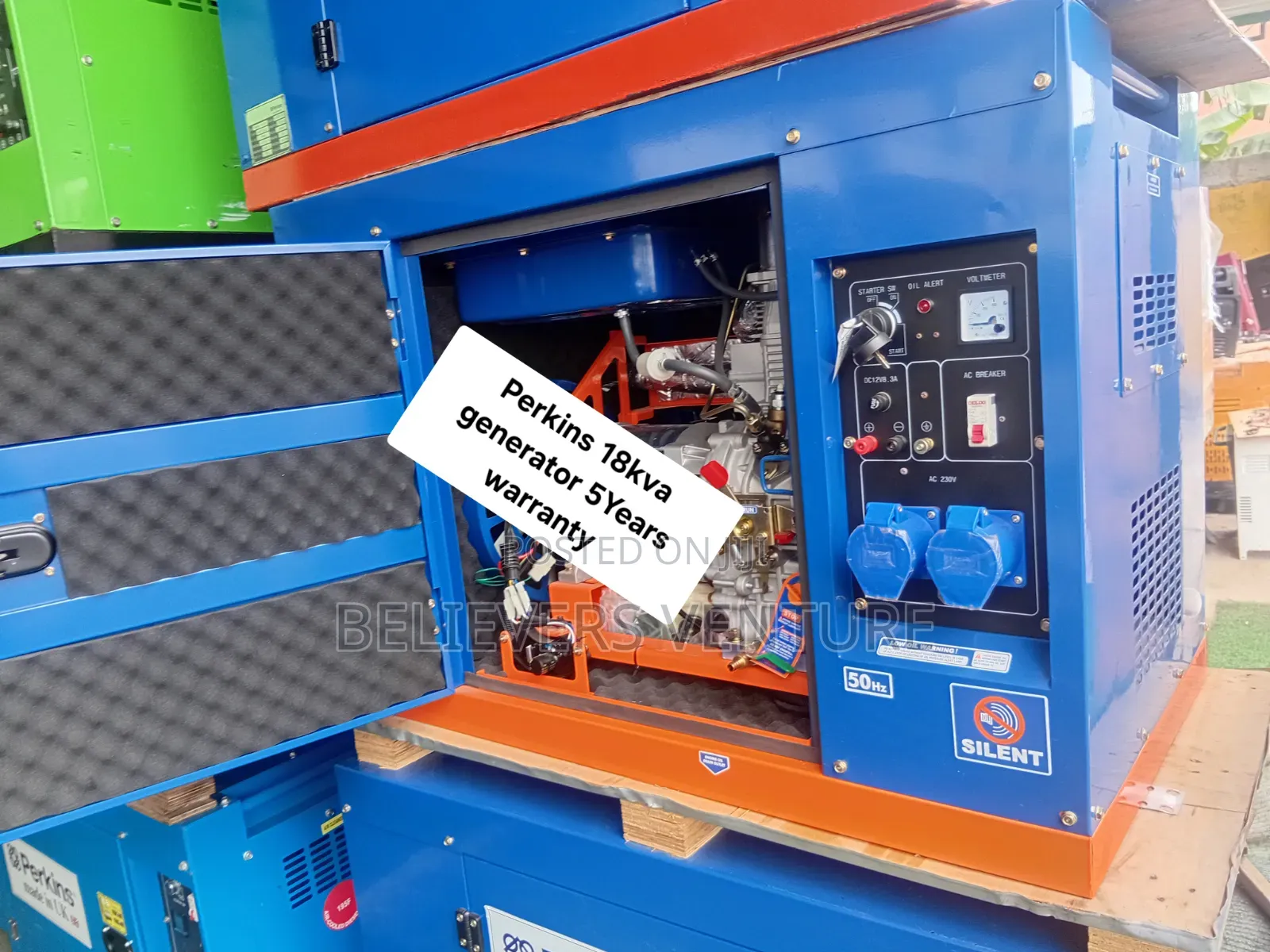 Perkins 18 kVA Diesel Genset – Compact Powerful