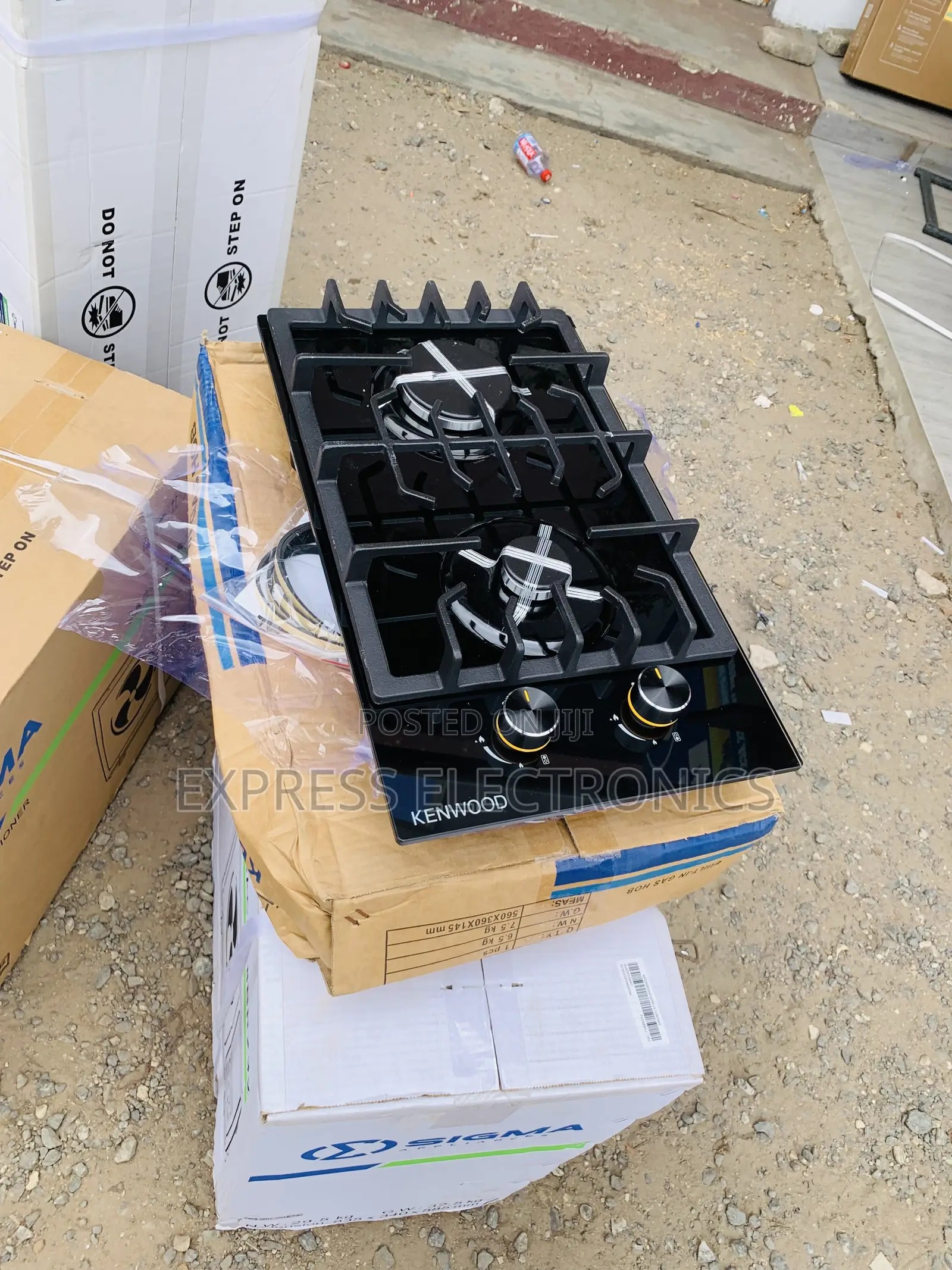 Ultra Modern Sleek Kenwood 2burner Built In