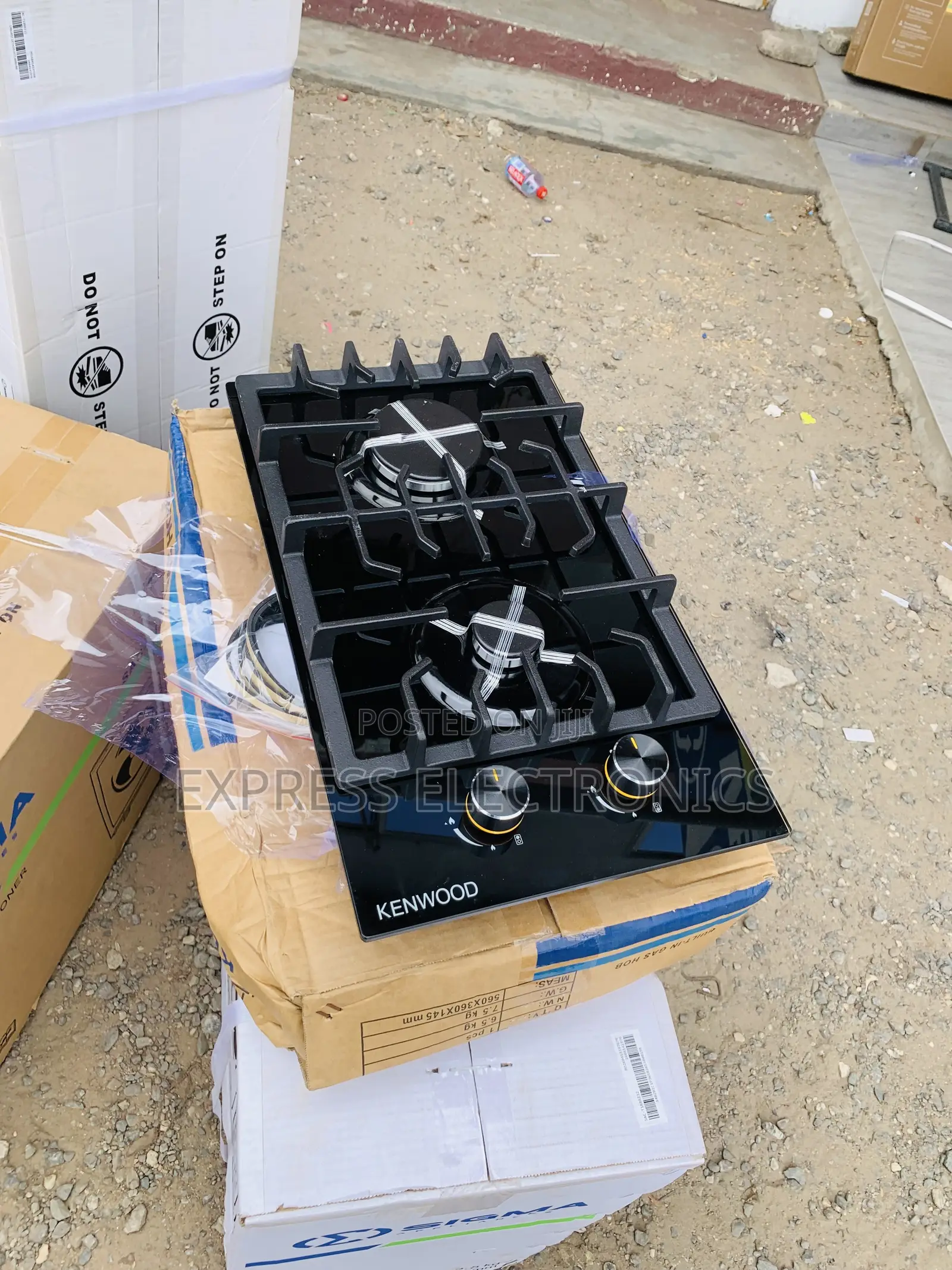 Amazing Deals Kenwood 2burner Gas Cooker Built In