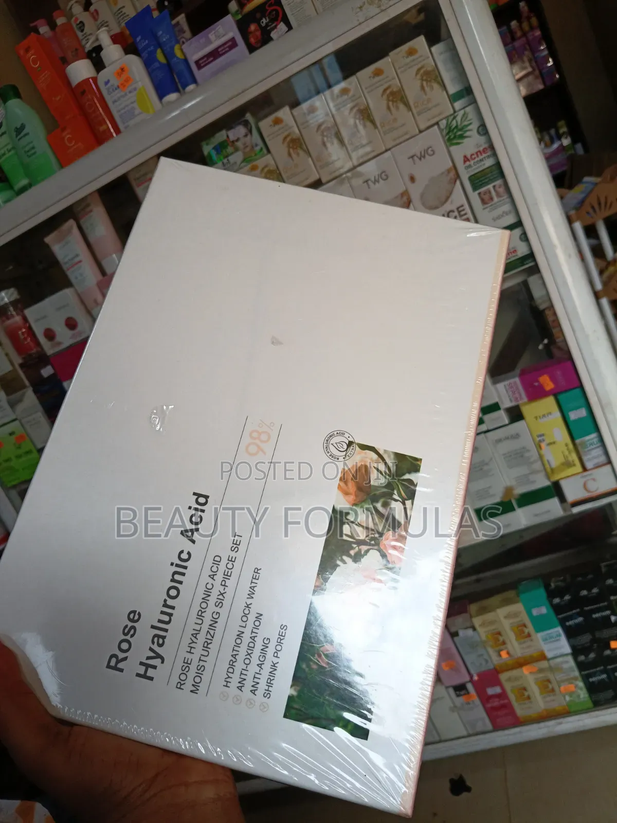 Bioaqua Rose Hyaluronic Acid Face Set