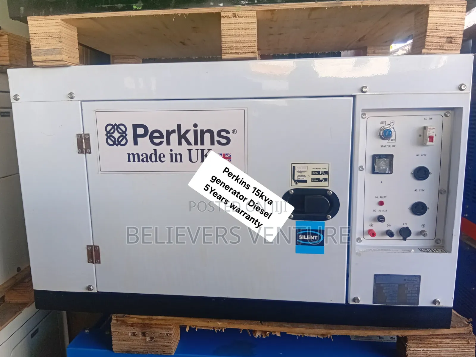 Perkins 15kVA Generator – Reliable Energy for Home Office