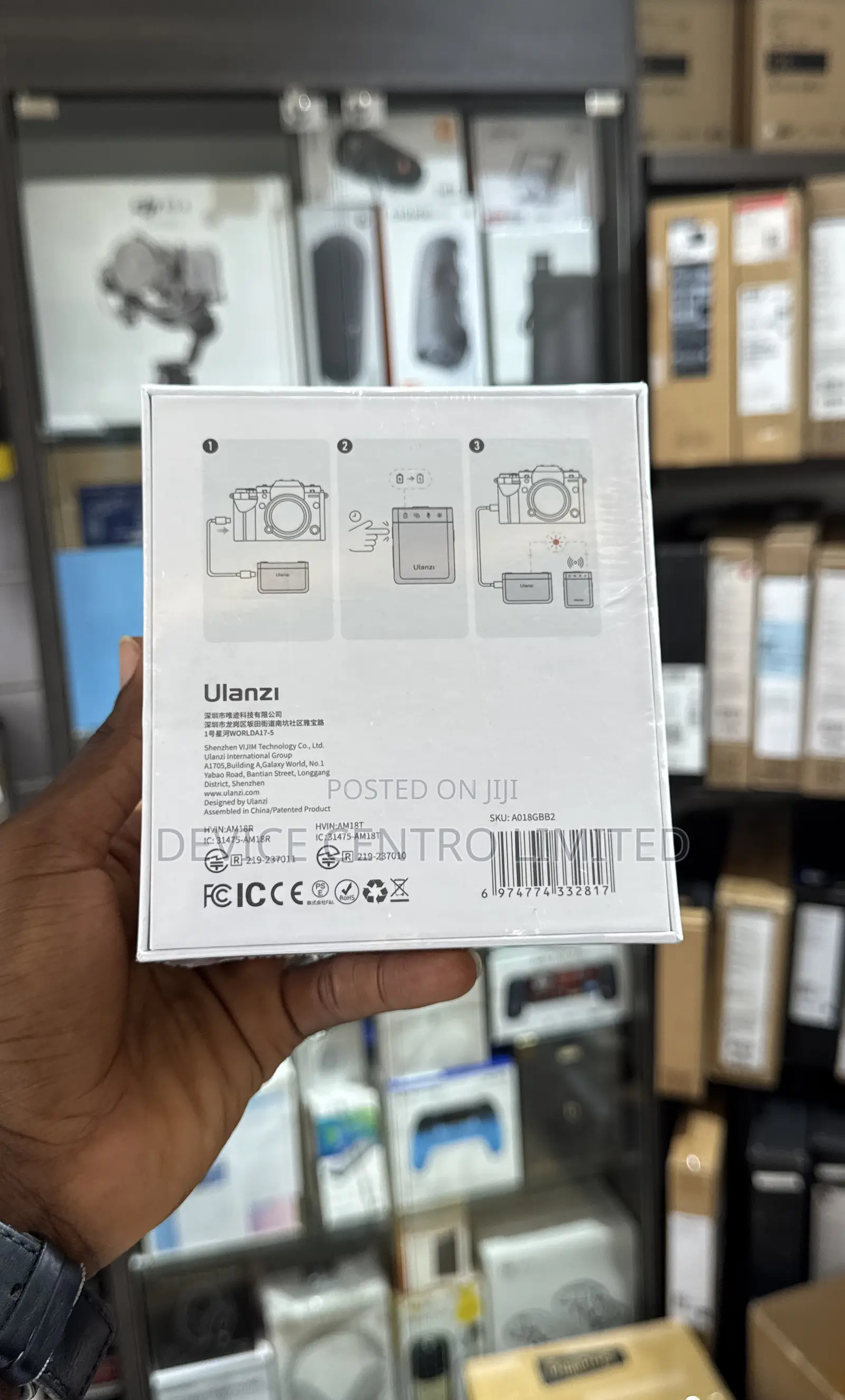 Ulanzi AM18 Wireless Microphone PRO