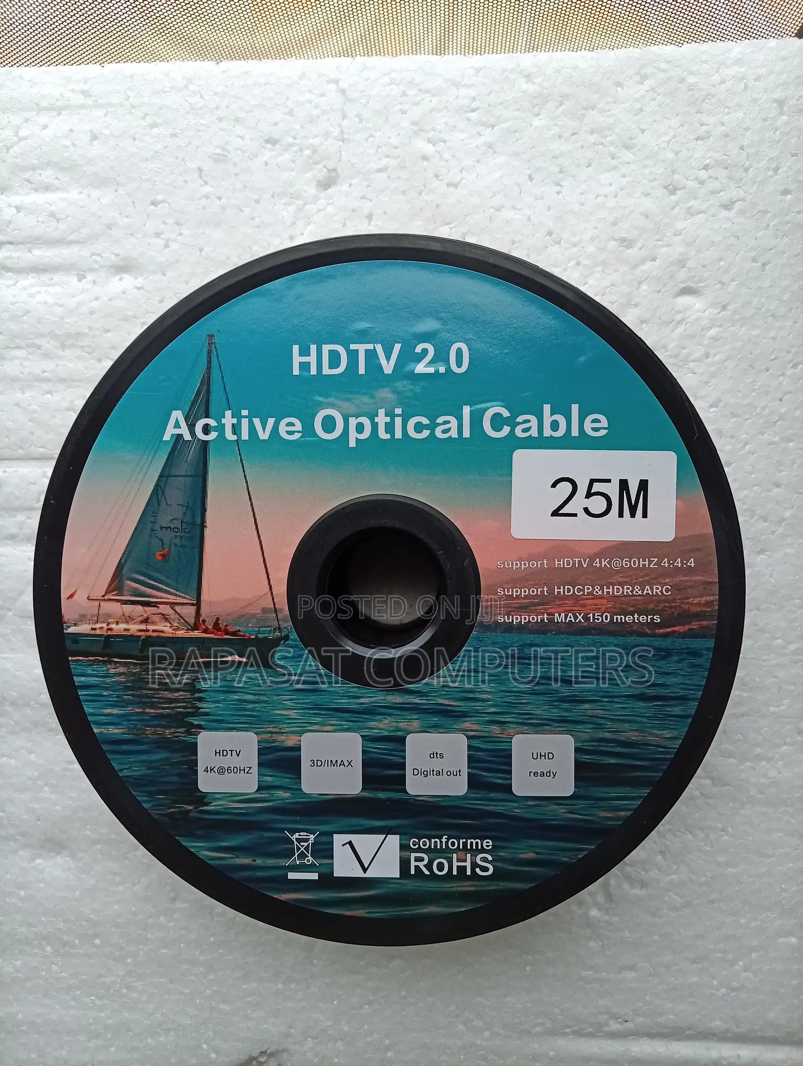 Hdmi Male Fiber Cable 25m
