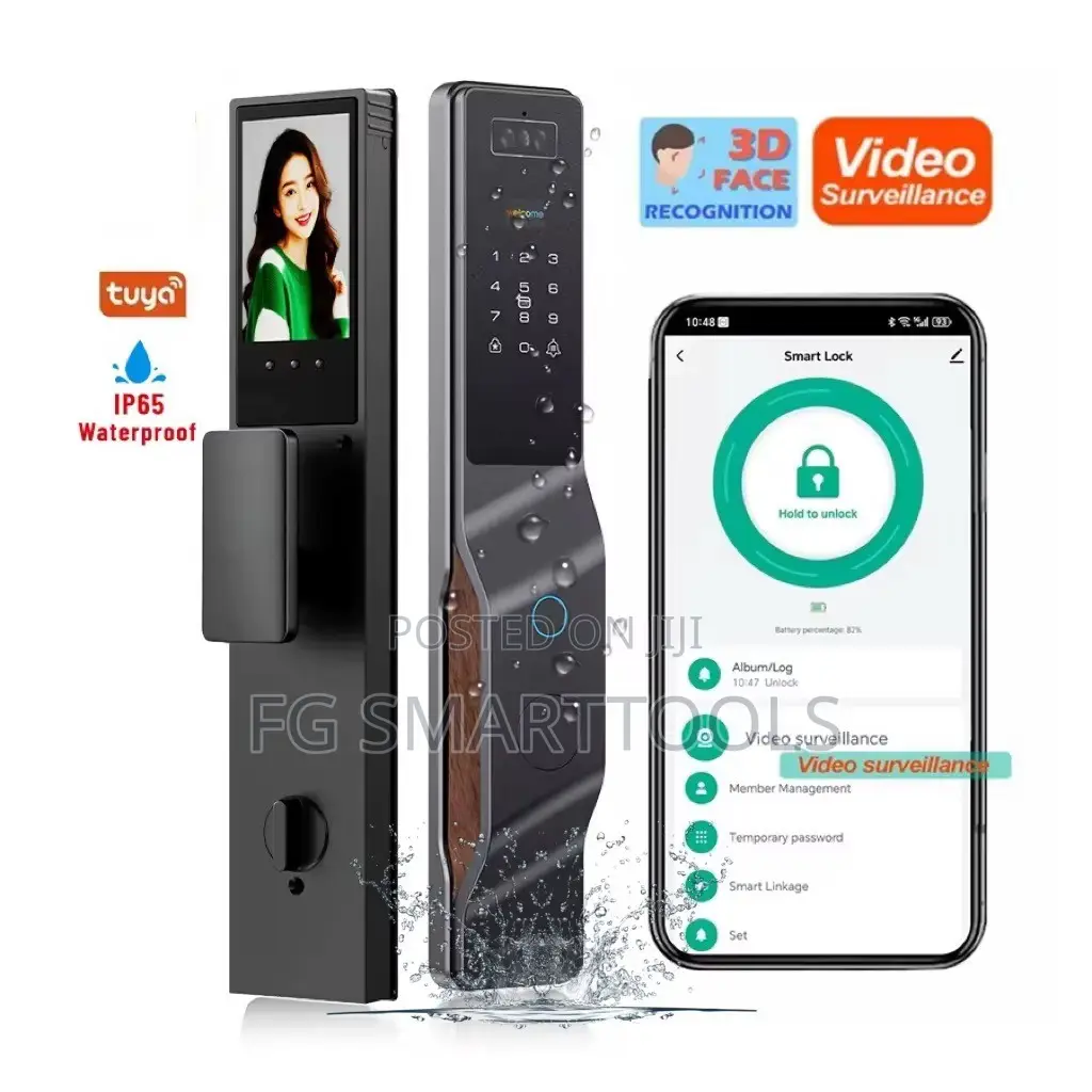 Door Lock Facial Recognition Biometric Smart Lock