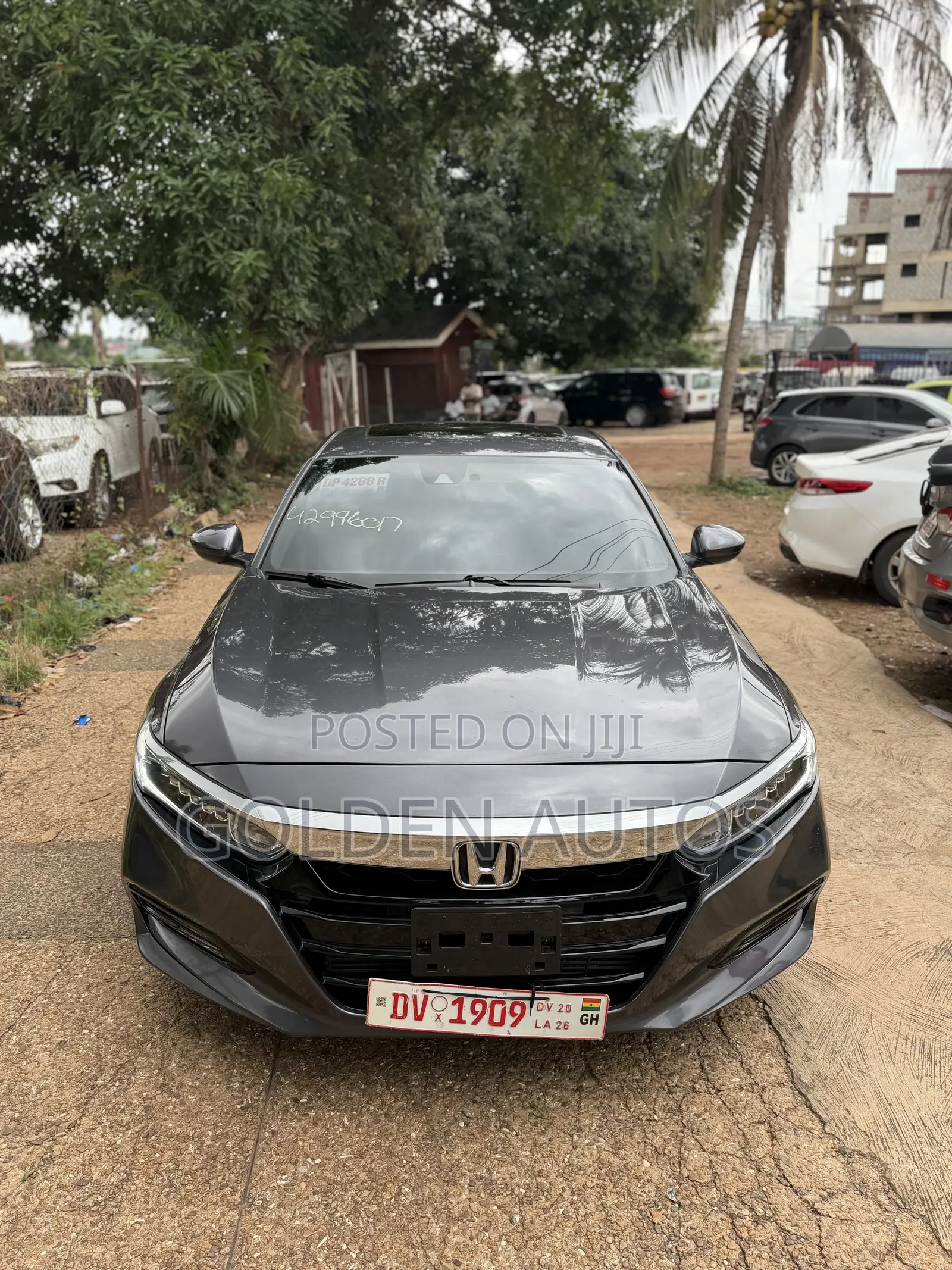Honda Accord EX-L (1.5L 4cyl Turbo CVT) 2019 Gray