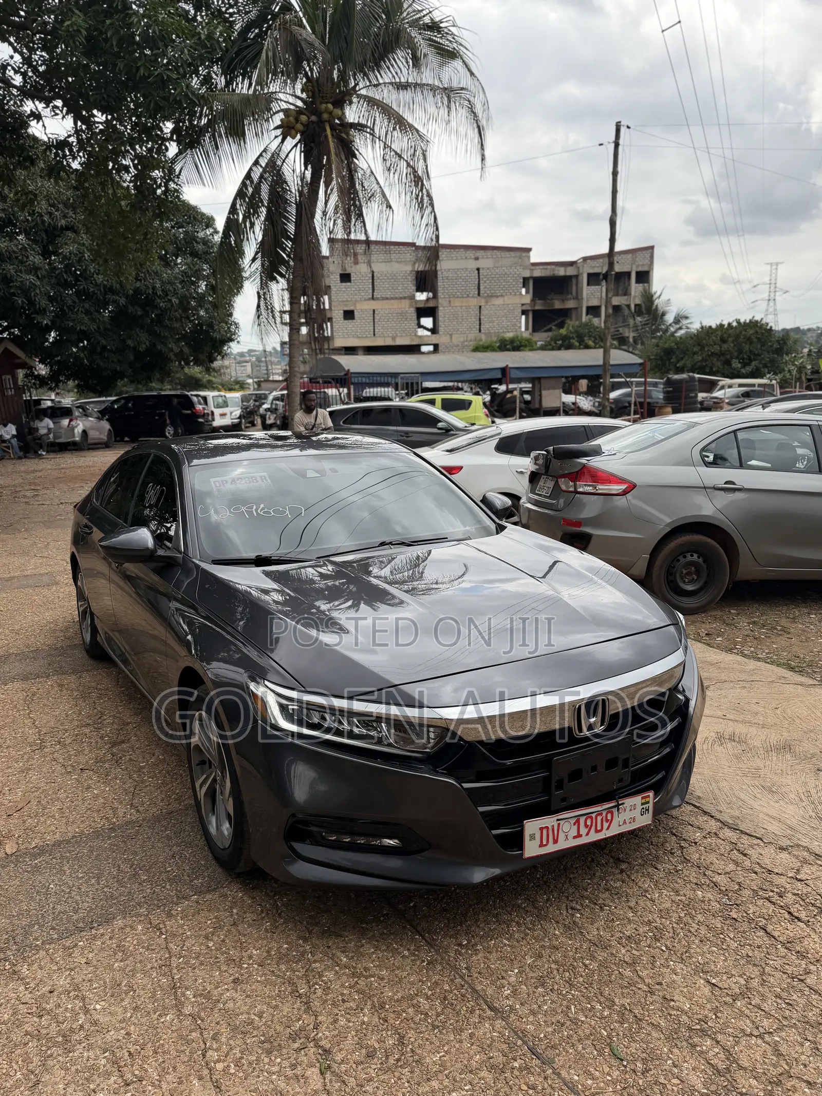 Honda Accord EX-L (1.5L 4cyl Turbo CVT) 2019 Gray