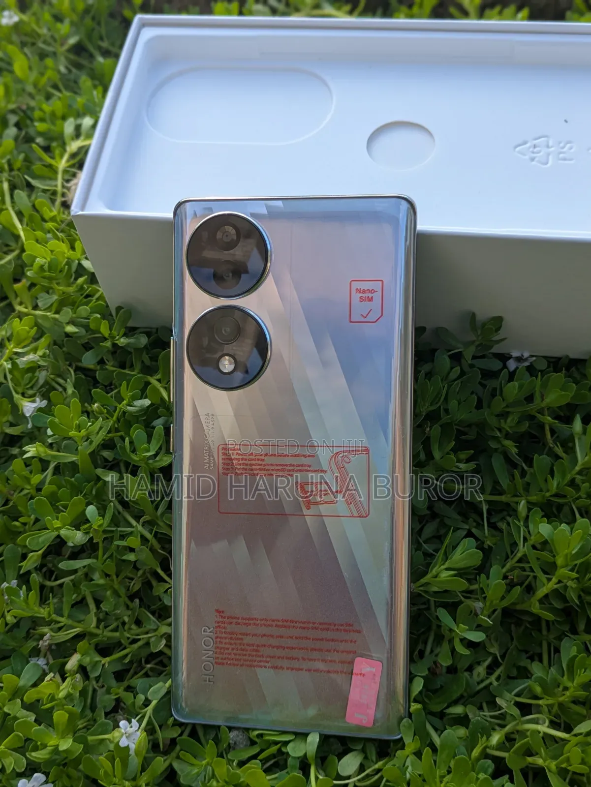 New Honor 70 256 GB Silver