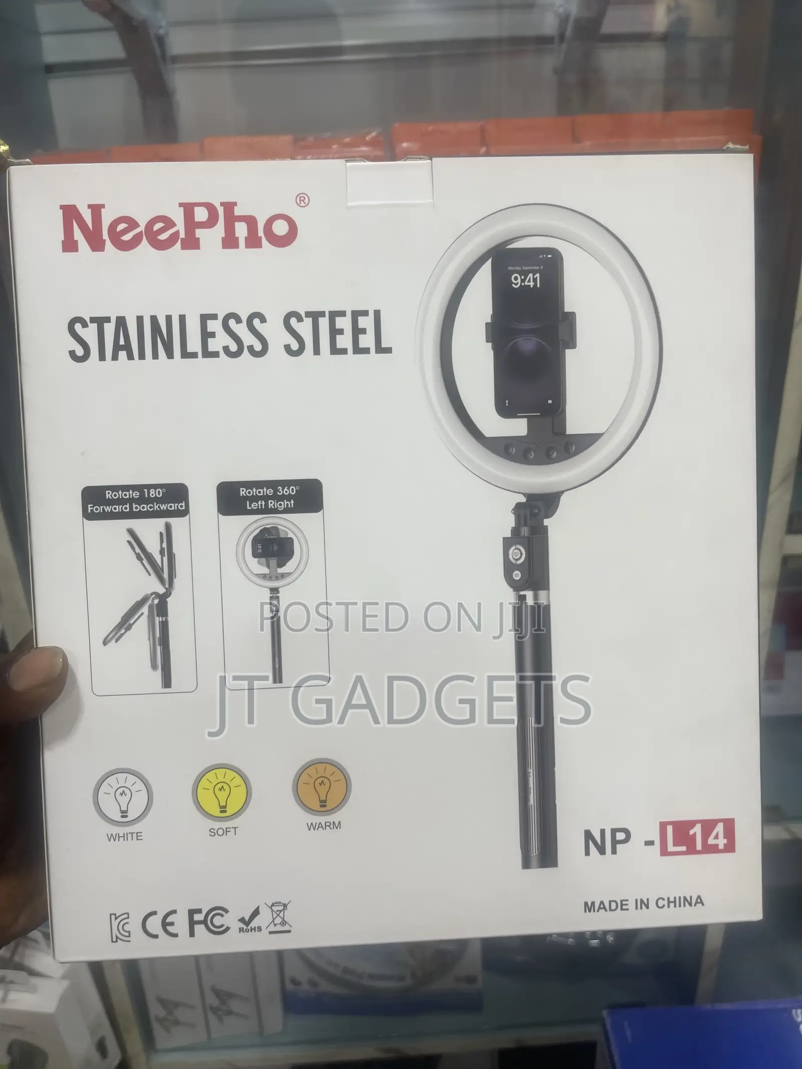 NeePho NP-L14 Ring Light With Tripod